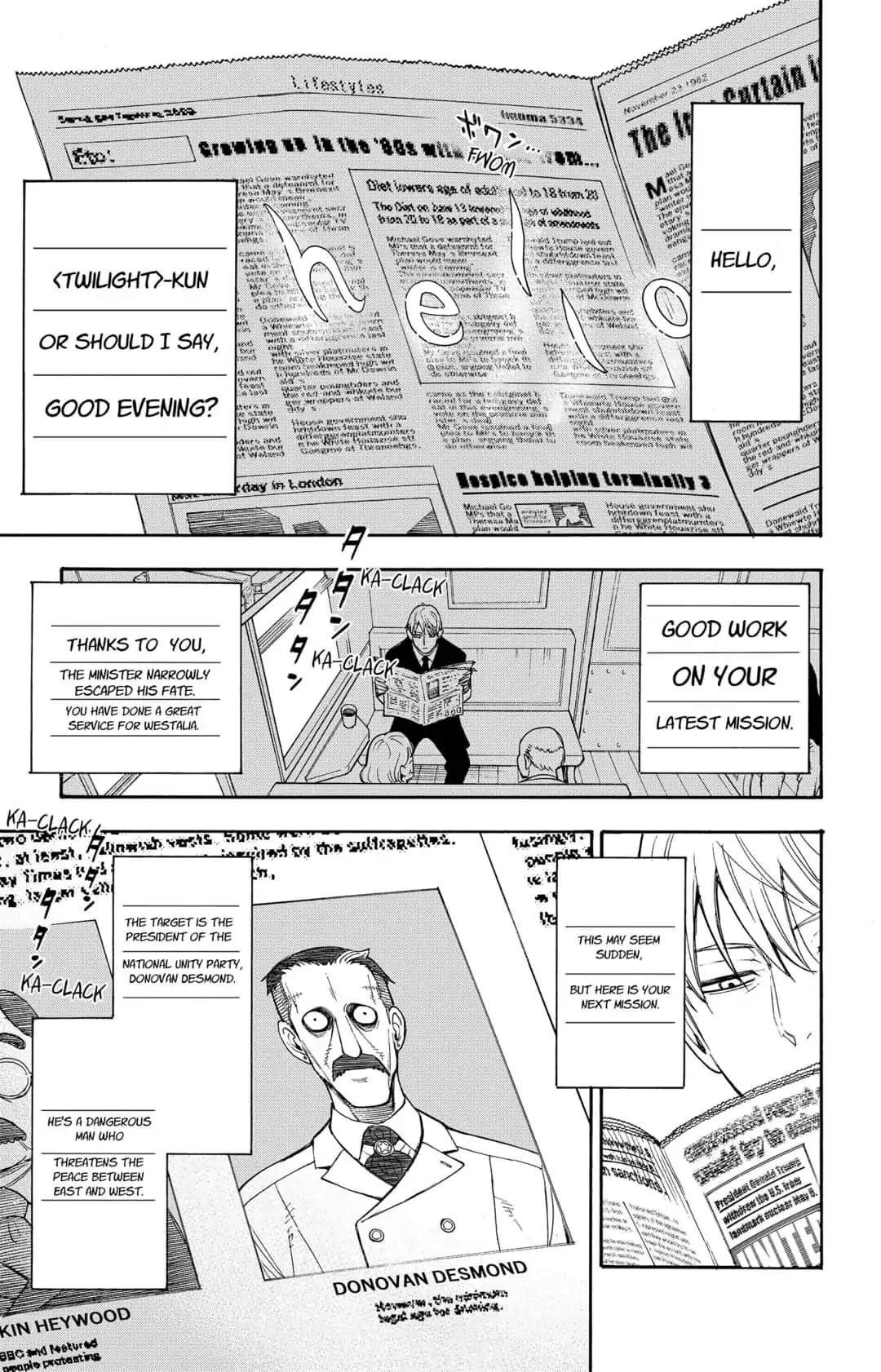 Spy x Family Manga Chapter 1 page 13 - Mission 1