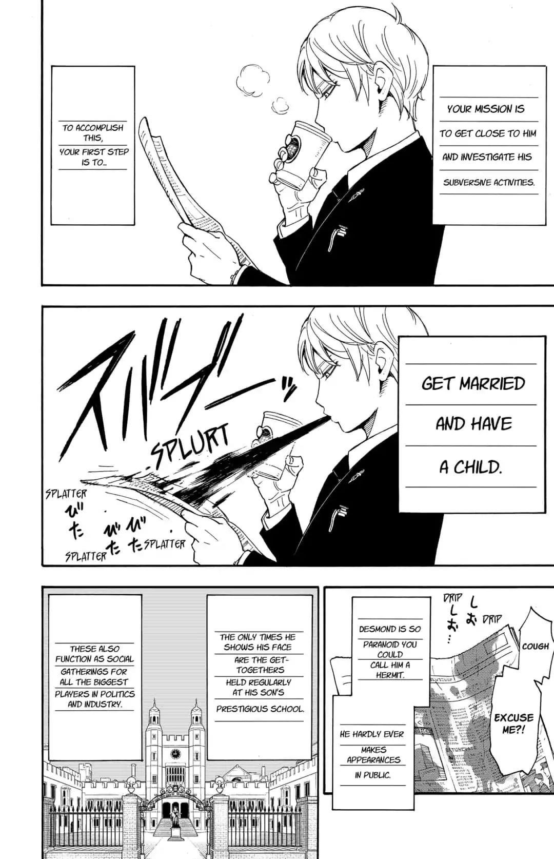 Spy x Family Manga Chapter 1 page 14 - Mission 1