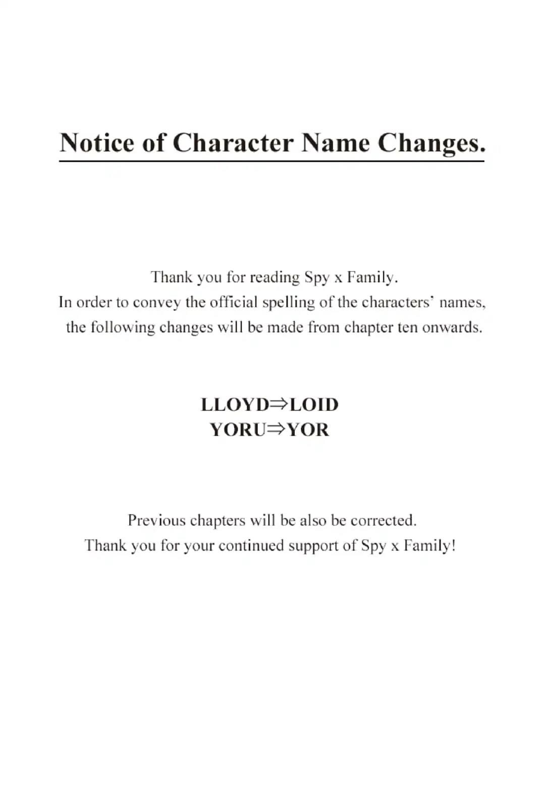 Spy x Family Manga Chapter 10 page 1 - Mission 10