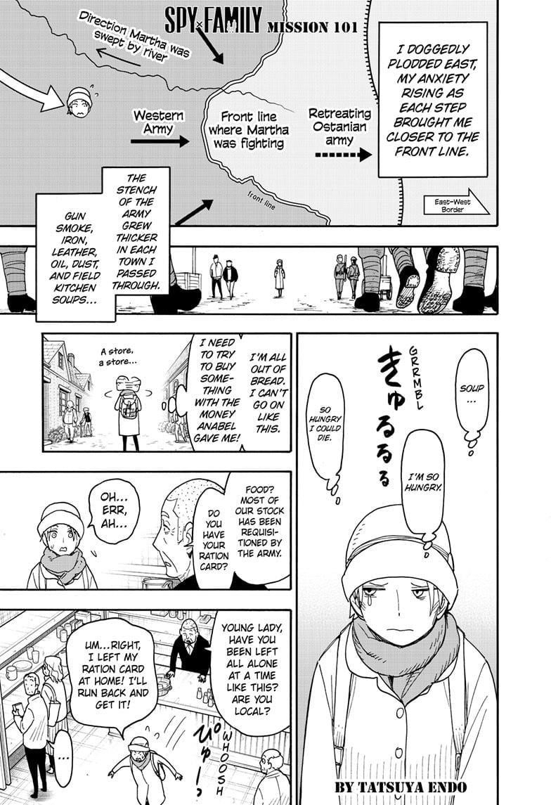Spy x Family Manga Chapter 101 page 1 - Mission 101