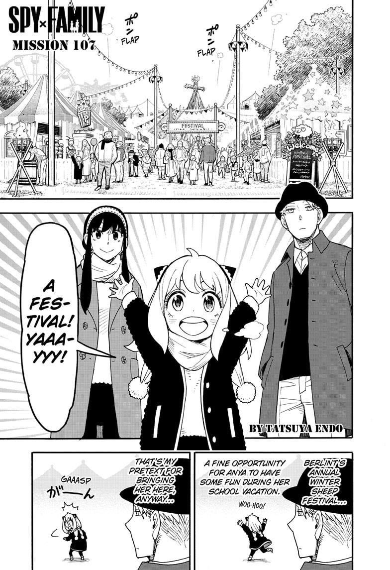 Spy x Family Manga Chapter 107 page 1 - Mission 107