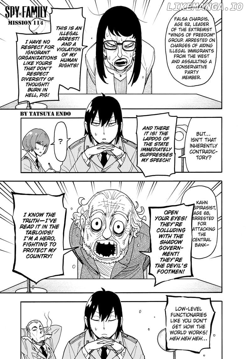 Spy x Family Manga Chapter 114 page 1 - Mission 114