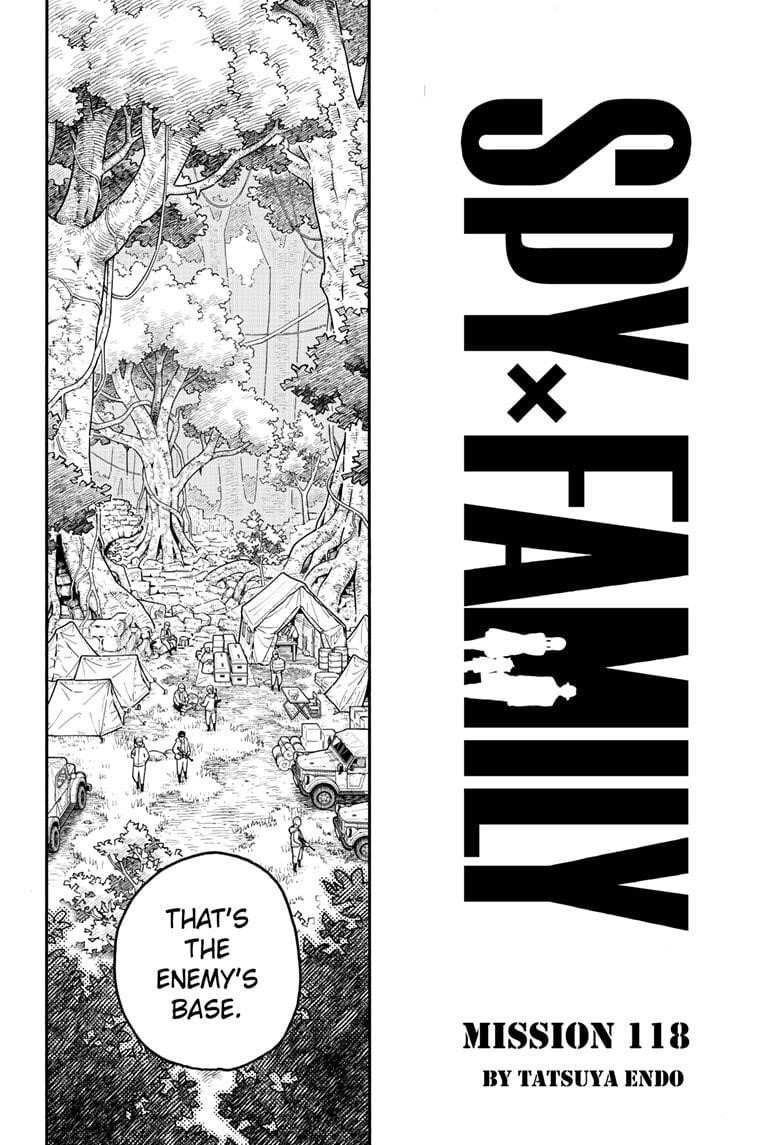 Spy x Family Manga Chapter 118 page 1 - Mission 118