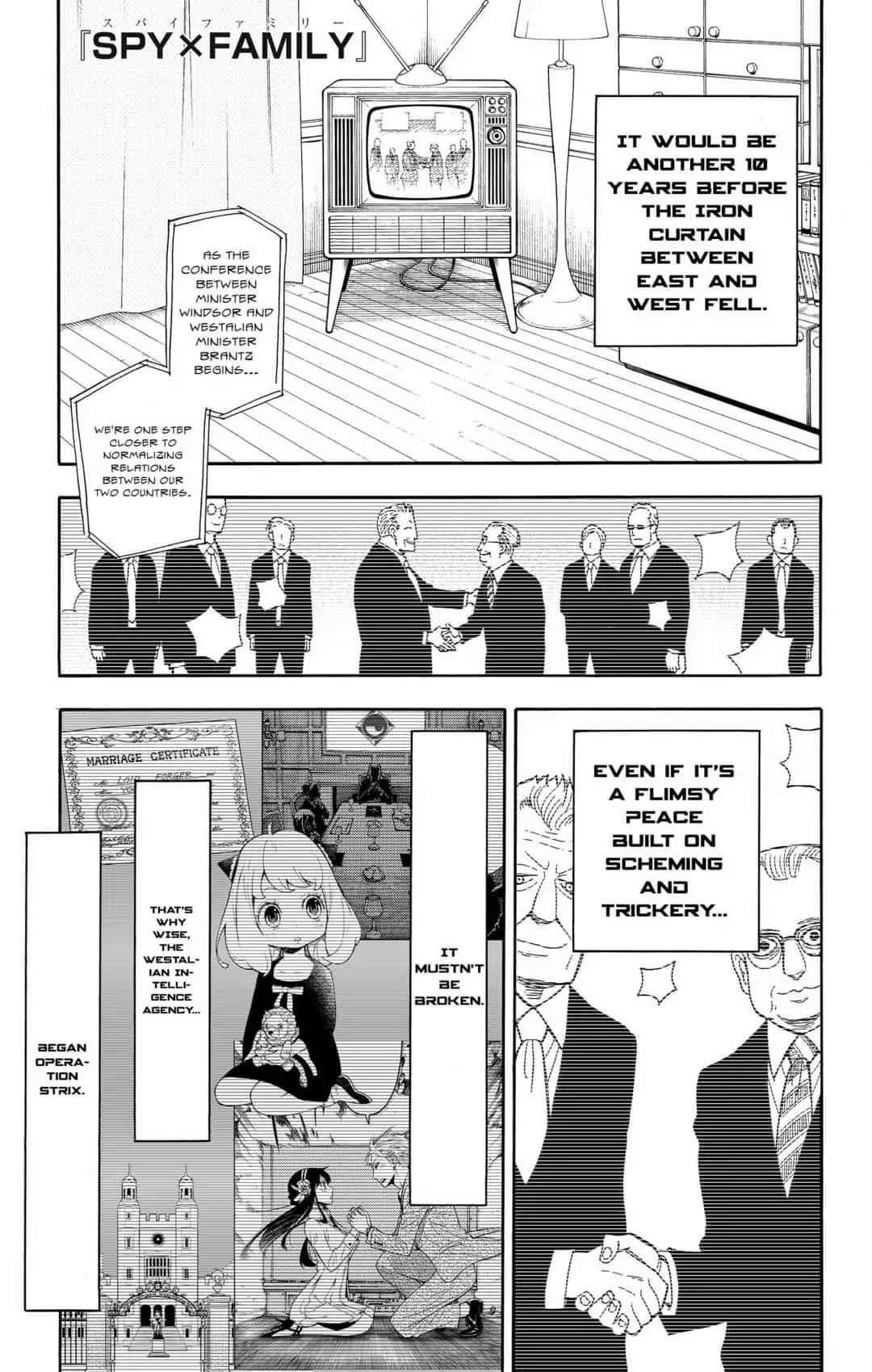Spy x Family Manga Chapter 12 page 1 - Mission 12