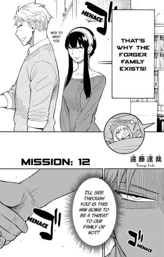Spy x Family Manga Chapter 12 page 2 - Mission 12