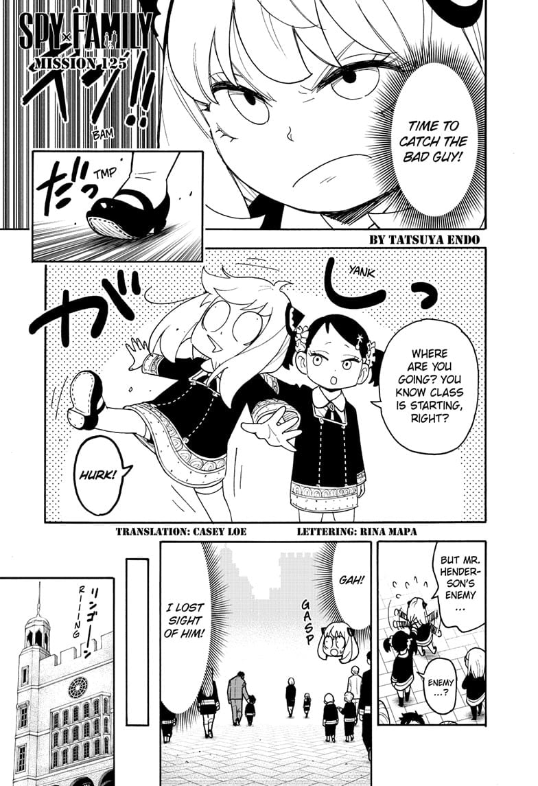 Spy x Family Manga Chapter 125 page 1 - Mission 125