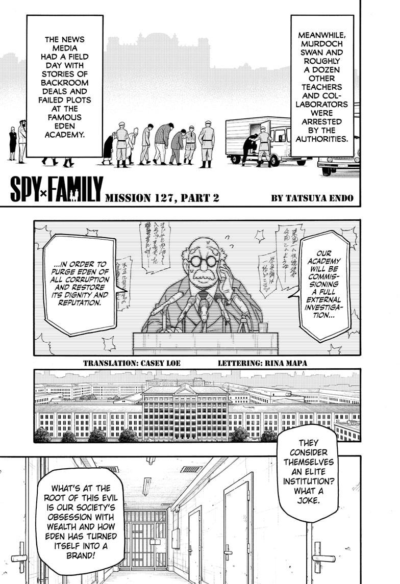Spy x Family Manga Chapter 127.2 page 1 - Mission 127: Part 2
