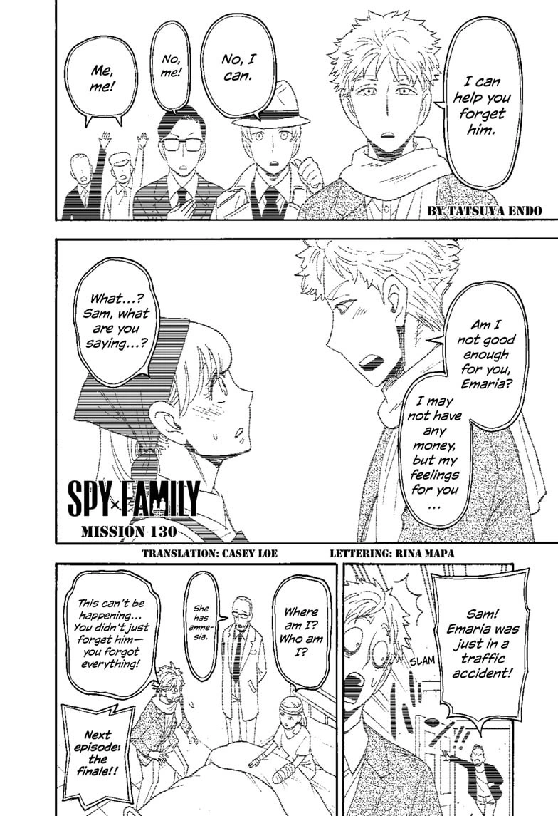 Spy x Family Manga Chapter 130 page 1 - Mission 130