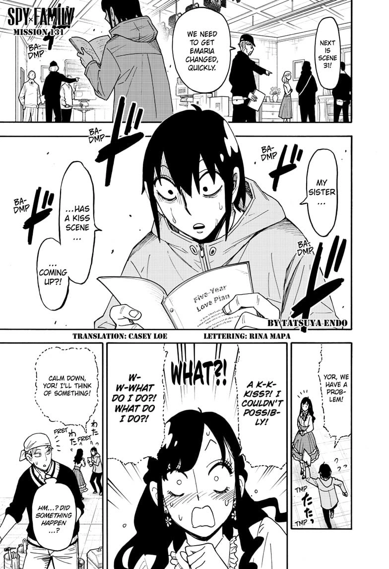 Spy x Family Manga Chapter 131 page 1 - Mission 131