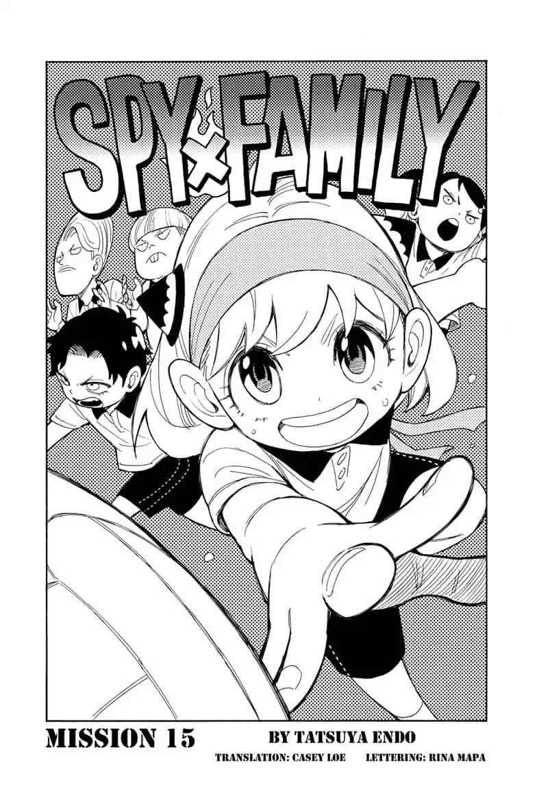 Spy x Family Manga Chapter 15 page 3 - Mission 15