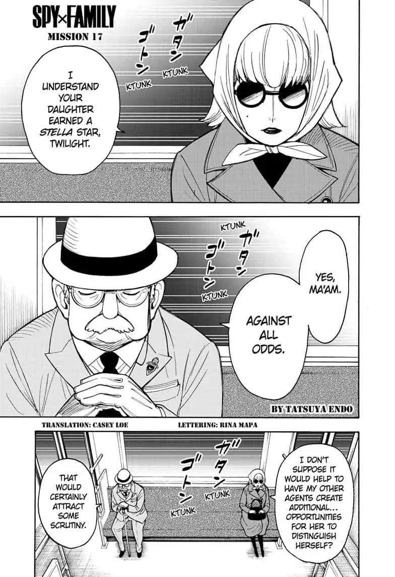 Spy x Family Manga Chapter 17 page 1 - Mission 17