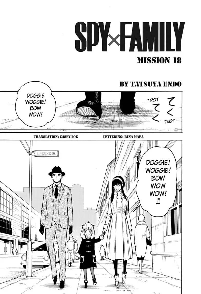 Spy x Family Manga Chapter 18 page 3 - Mission 18