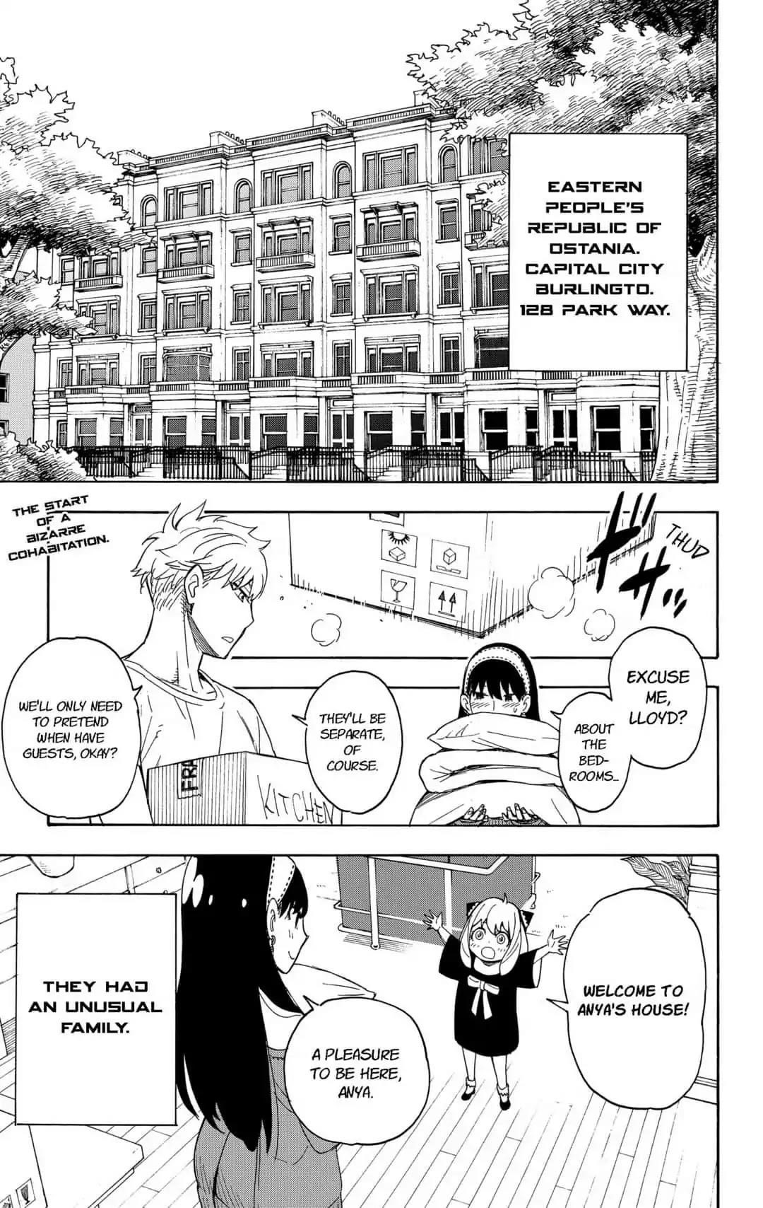 Spy x Family Manga Chapter 3 page 1 - Mission 3