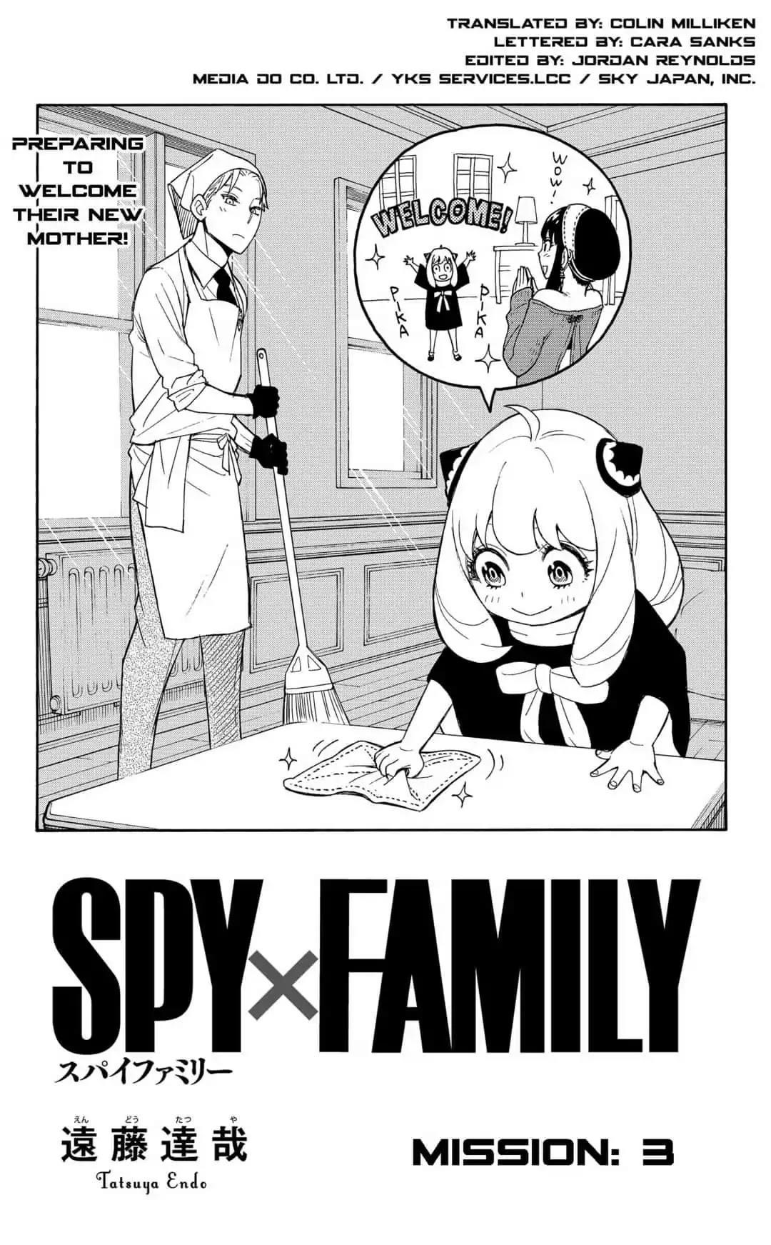 Spy x Family Manga Chapter 3 page 5 - Mission 3