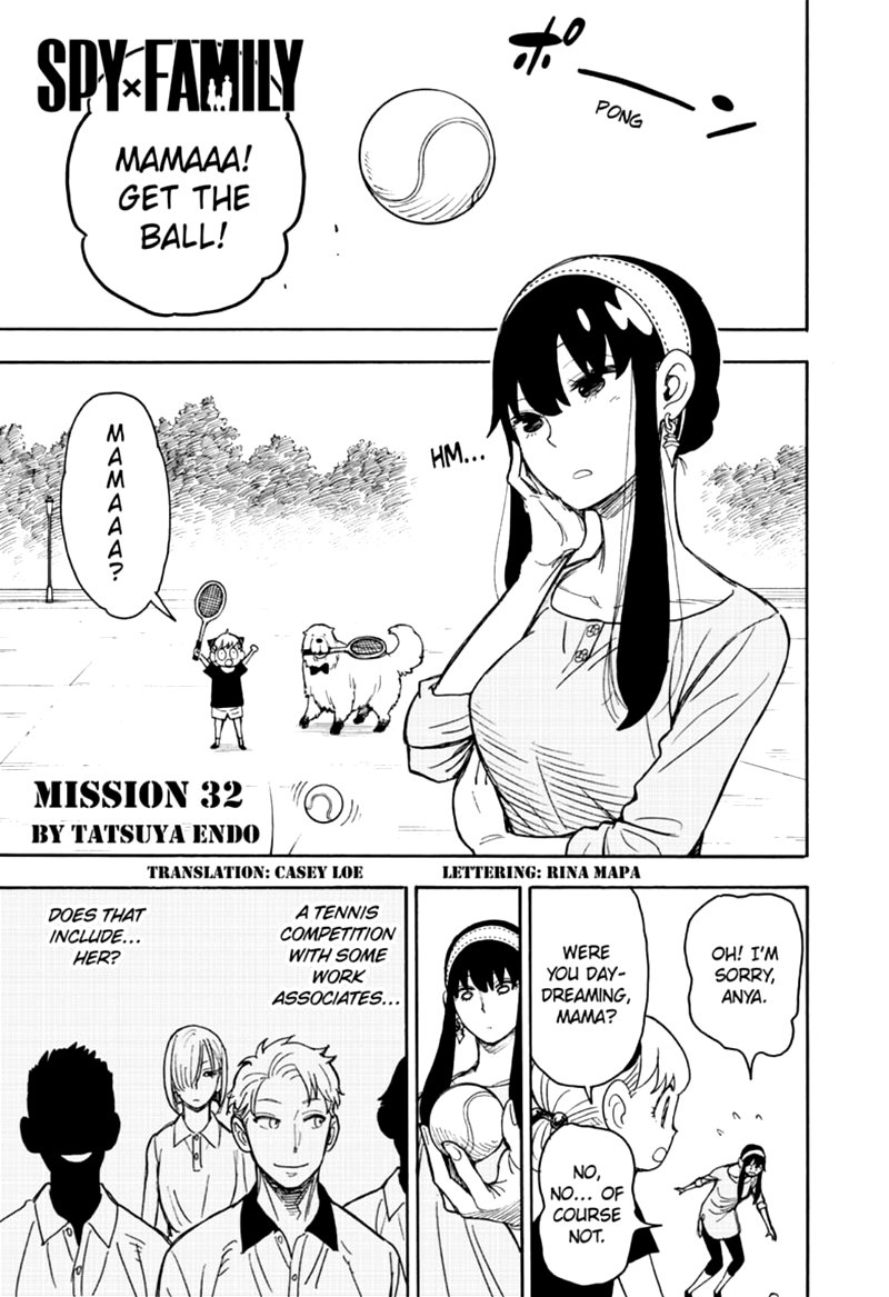 Spy x Family Manga Chapter 32 page 1 - Mission 32