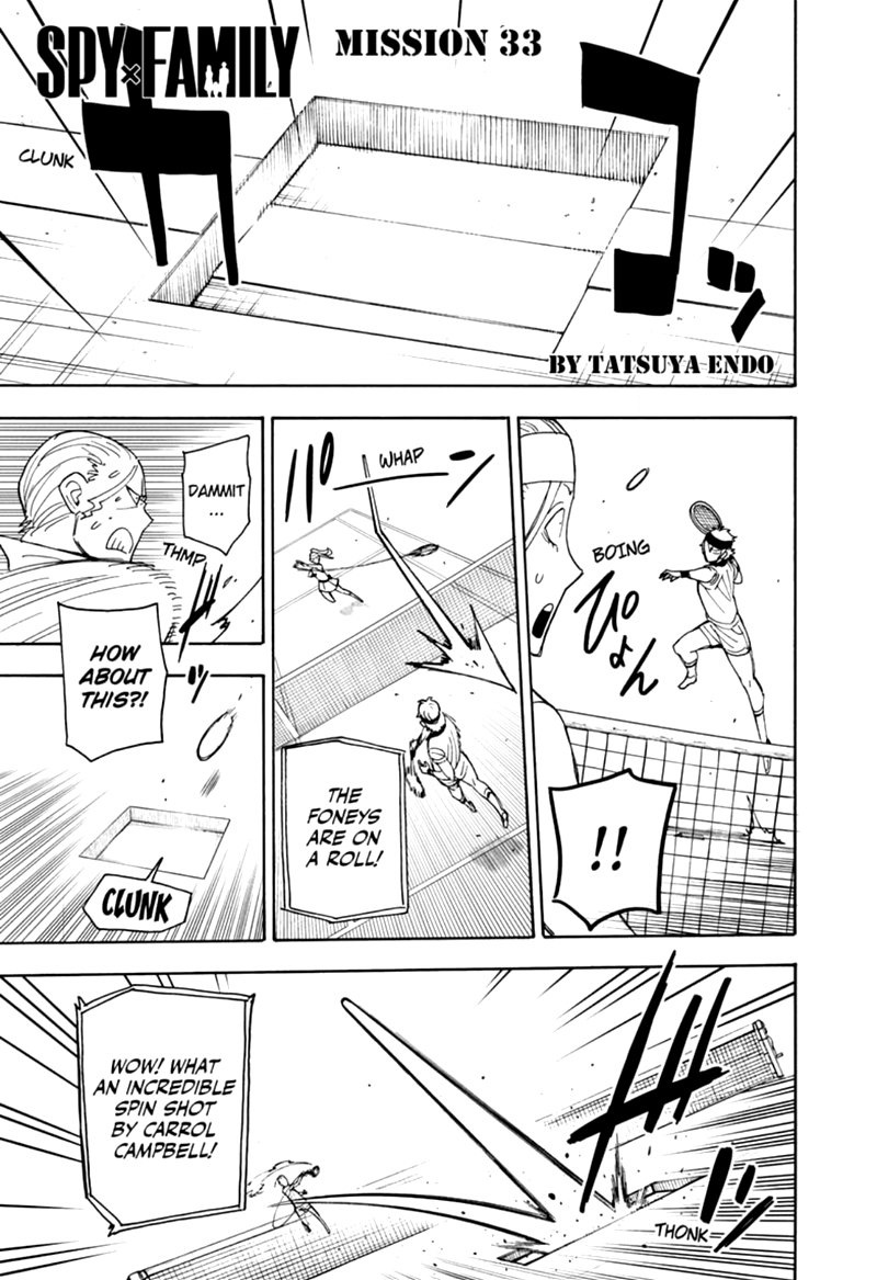 Spy x Family Manga Chapter 33 page 1 - Mission 33