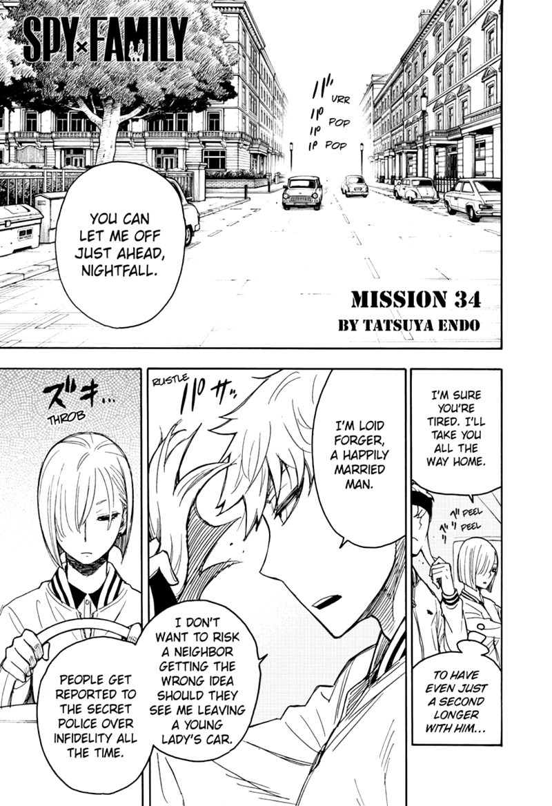 Spy x Family Manga Chapter 34 page 1 - Mission 34