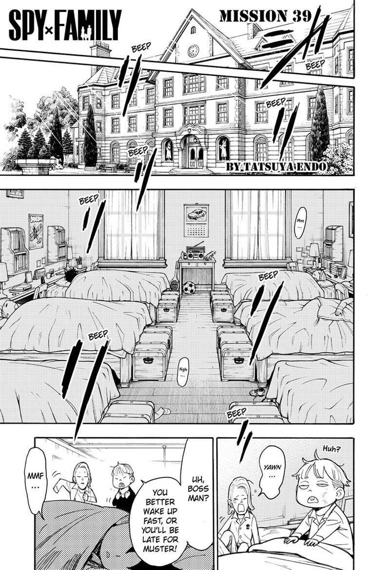 Spy x Family Manga Chapter 39 page 1 - Mission 39