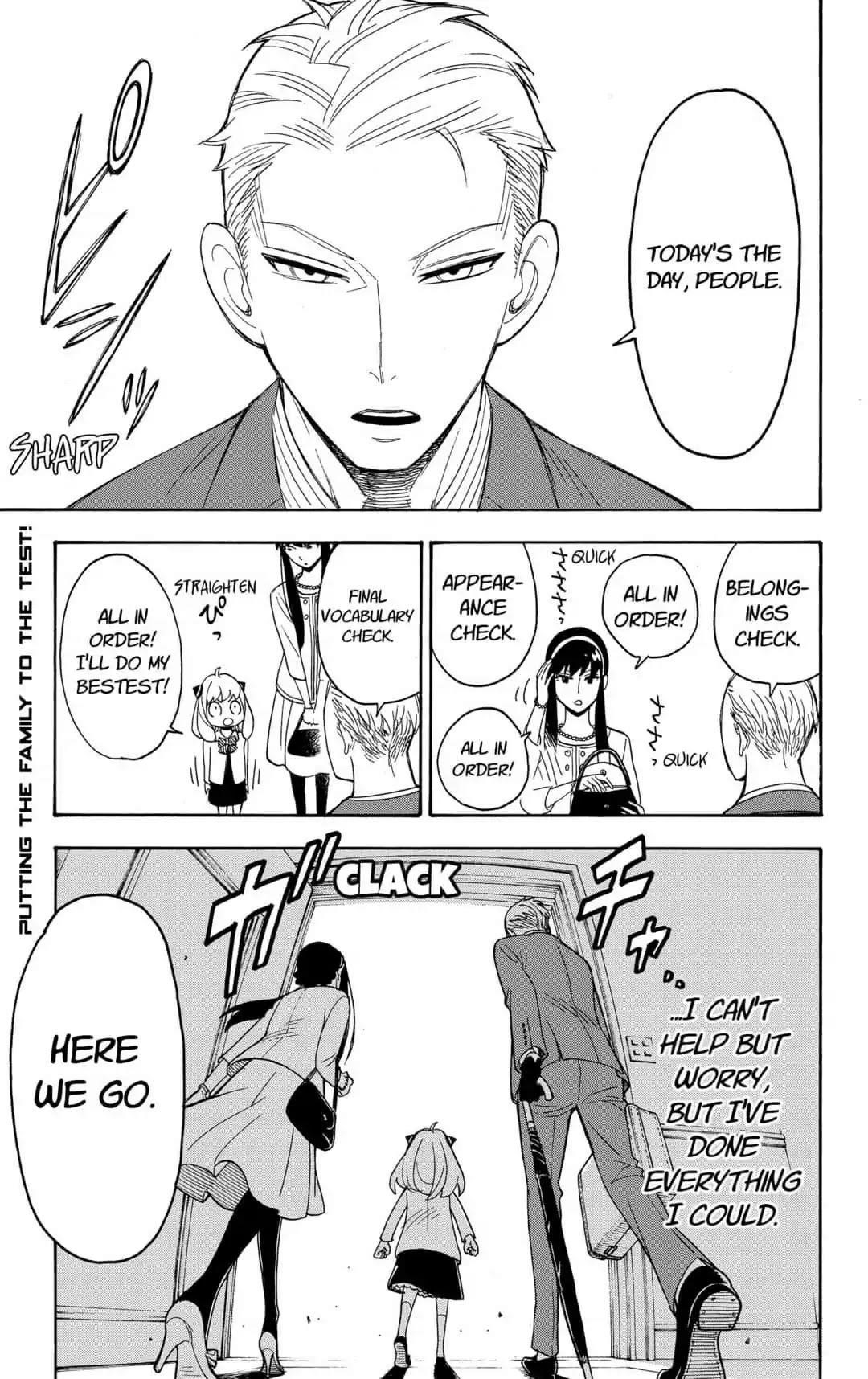 Spy x Family Manga Chapter 4 page 1 - Mission 4