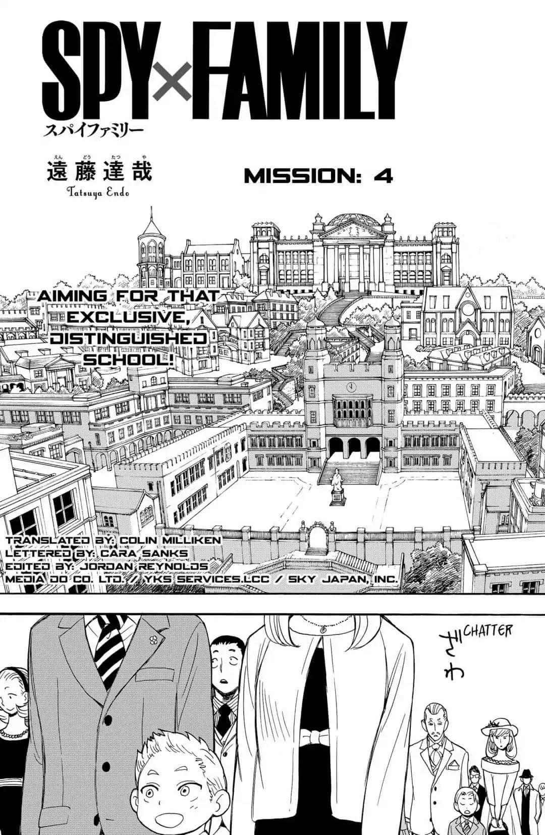 Spy x Family Manga Chapter 4 page 2 - Mission 4