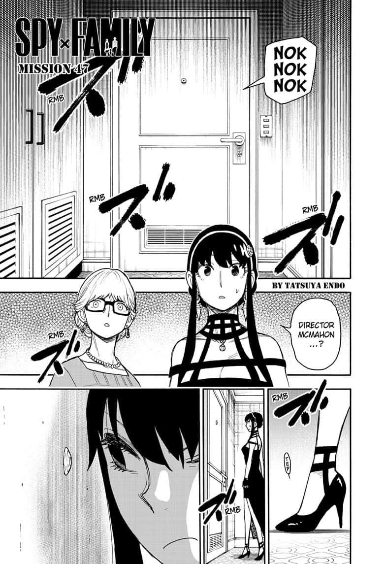Spy x Family Manga Chapter 47 page 1 - Mission 47