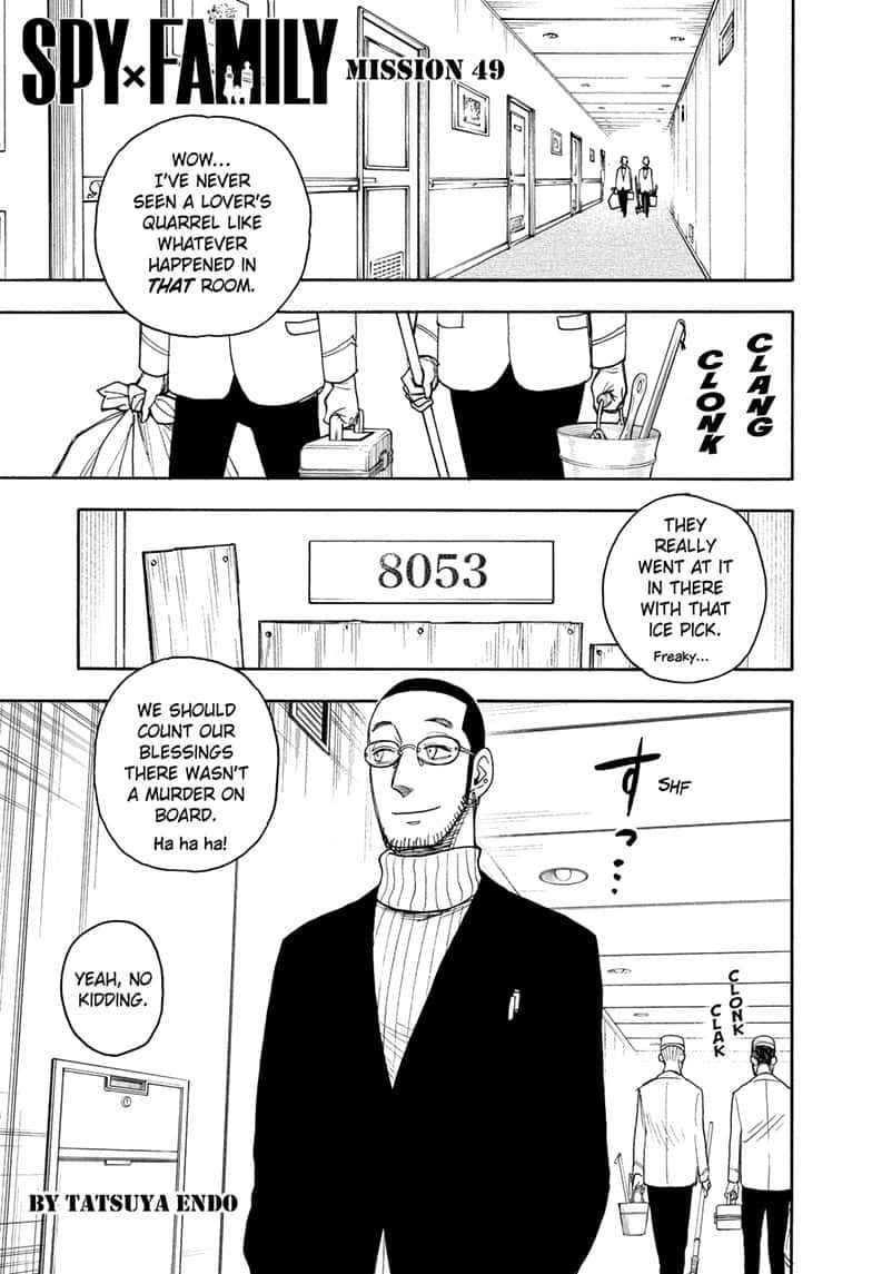 Spy x Family Manga Chapter 49 page 1 - Mission 49