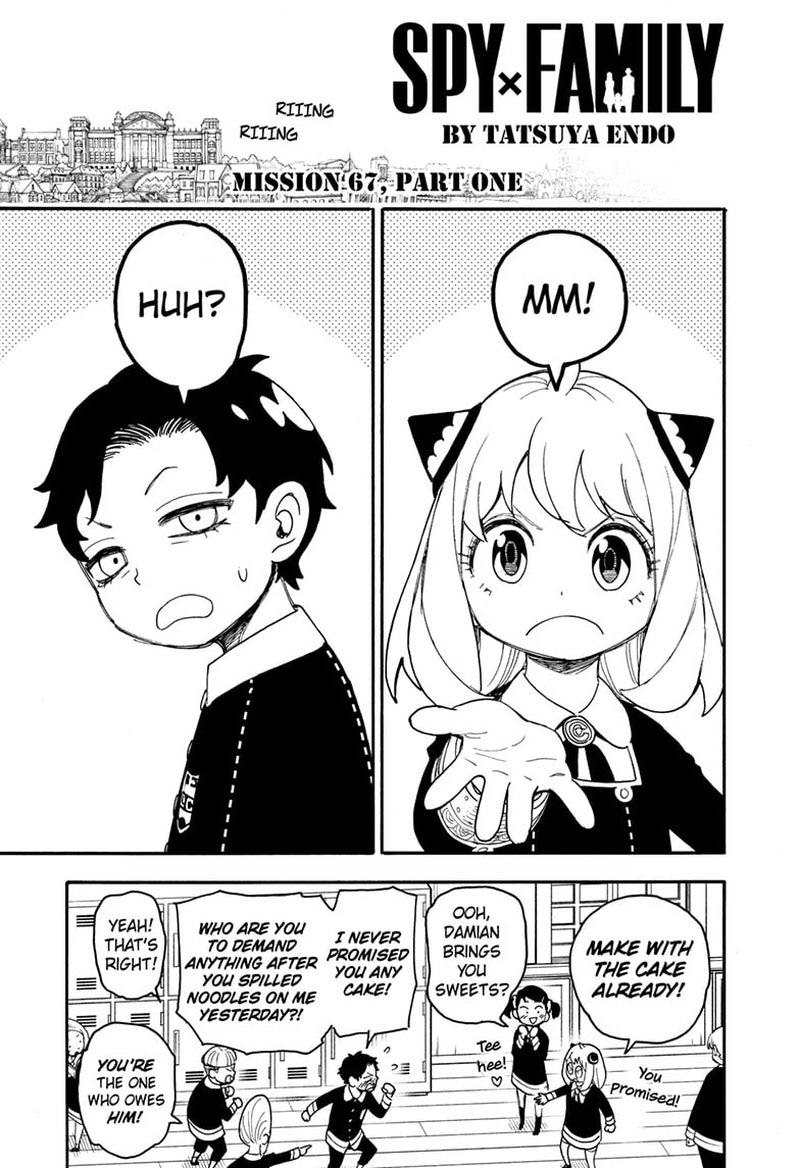 Spy x Family Manga Chapter 67 page 1 - Mission 67: Part 1