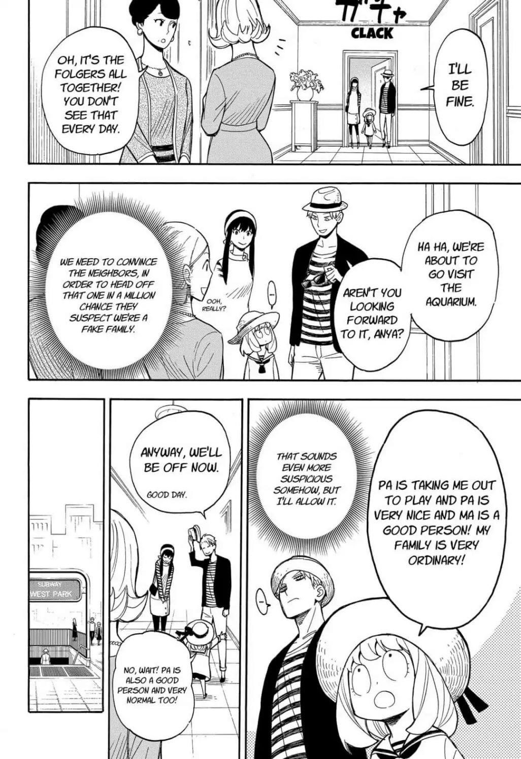 Spy x Family Manga Chapter 8.5 page 11 - Extra Mission 1