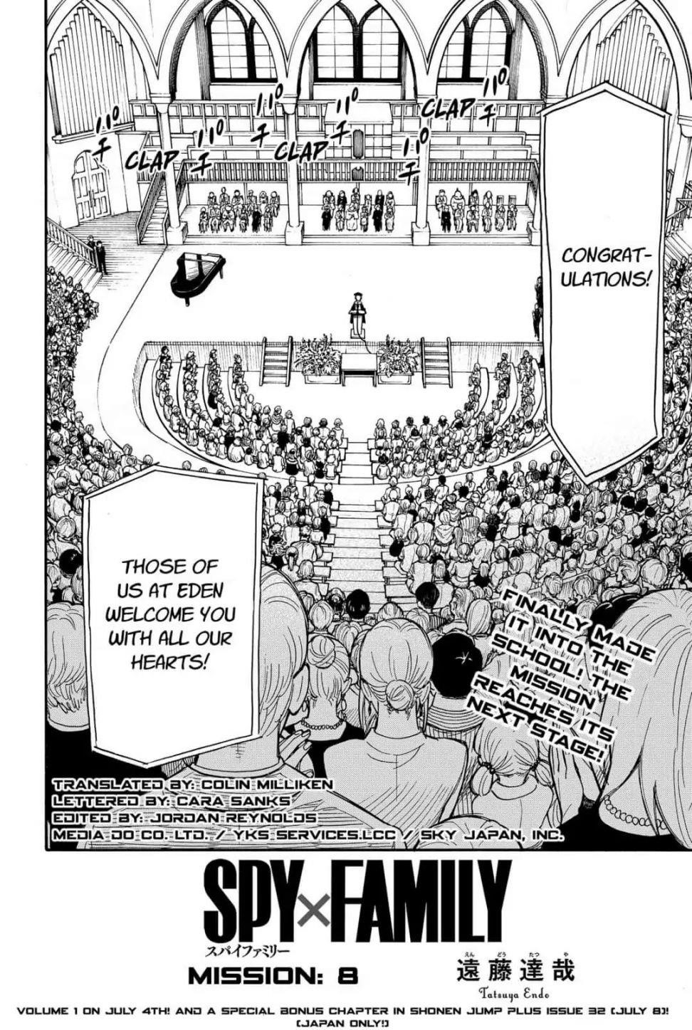 Spy x Family Manga Chapter 8 page 2 - Mission 8