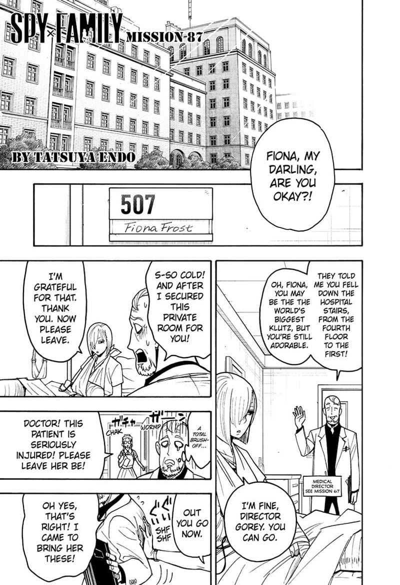 Spy x Family Manga Chapter 87 page 1 - Mission 87