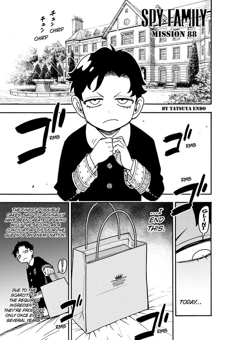 Spy x Family Manga Chapter 88 page 1 - Mission 88