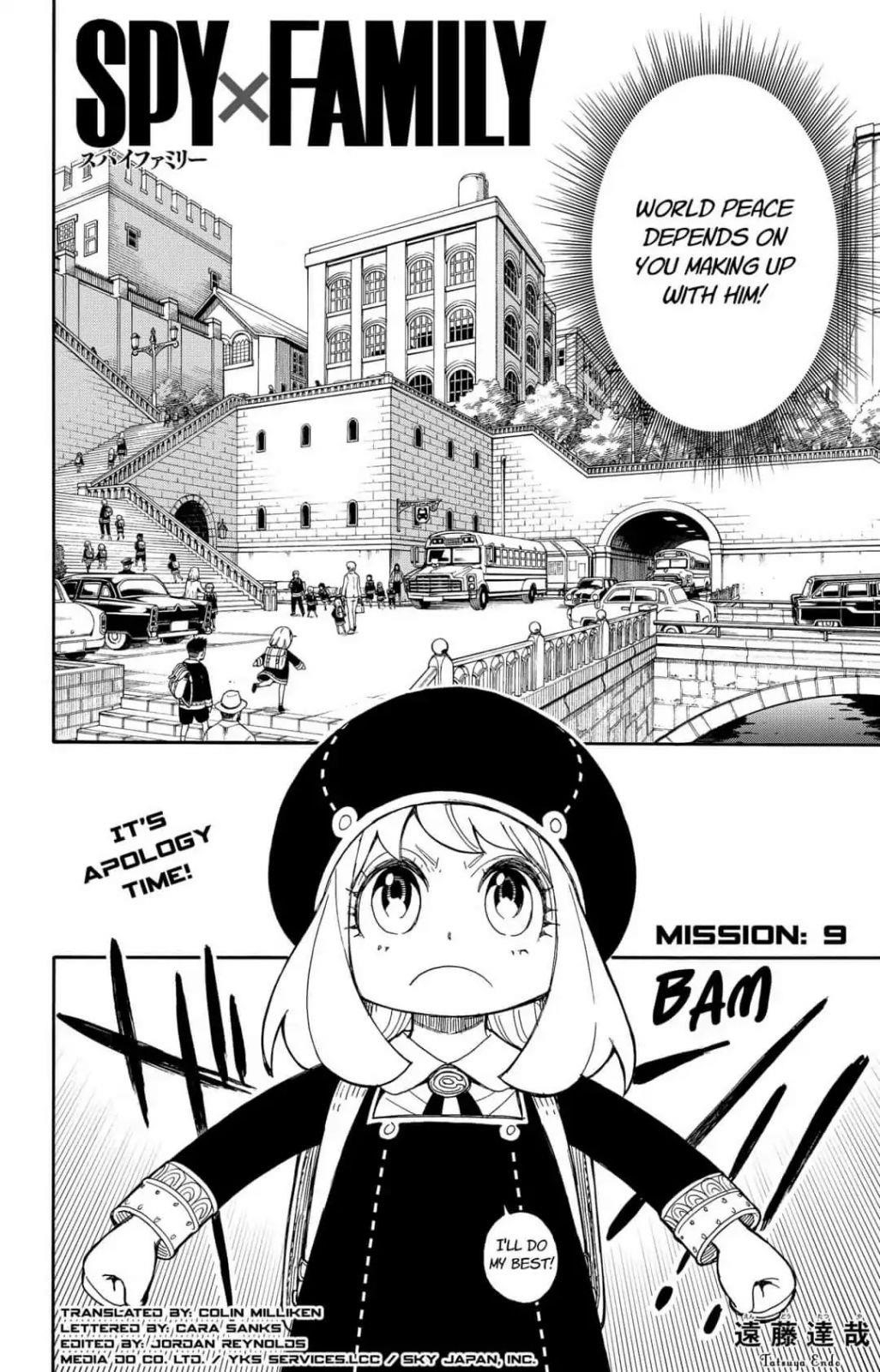 Spy x Family Manga Chapter 9 page 4 - Mission 9