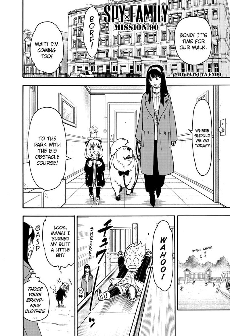 Spy x Family Manga Chapter 90 page 1 - Mission 90