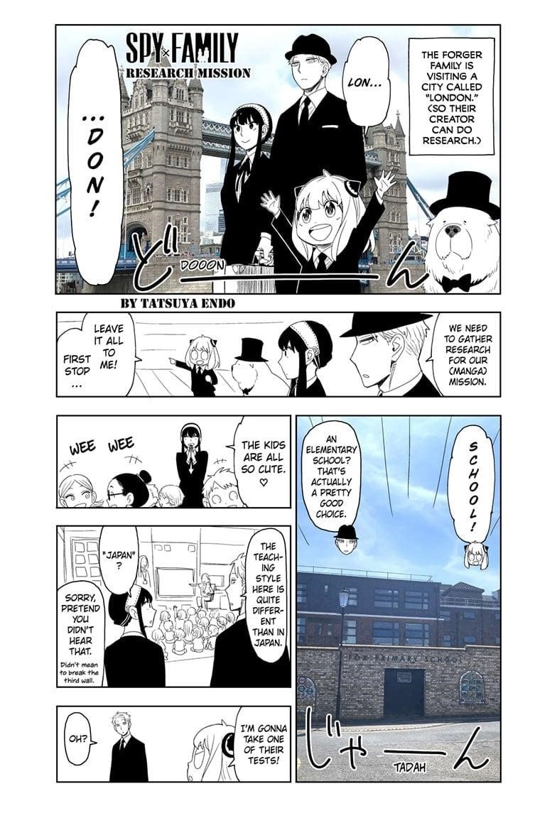 Spy x Family Manga Chapter 98.5 page 1 - Research Mission